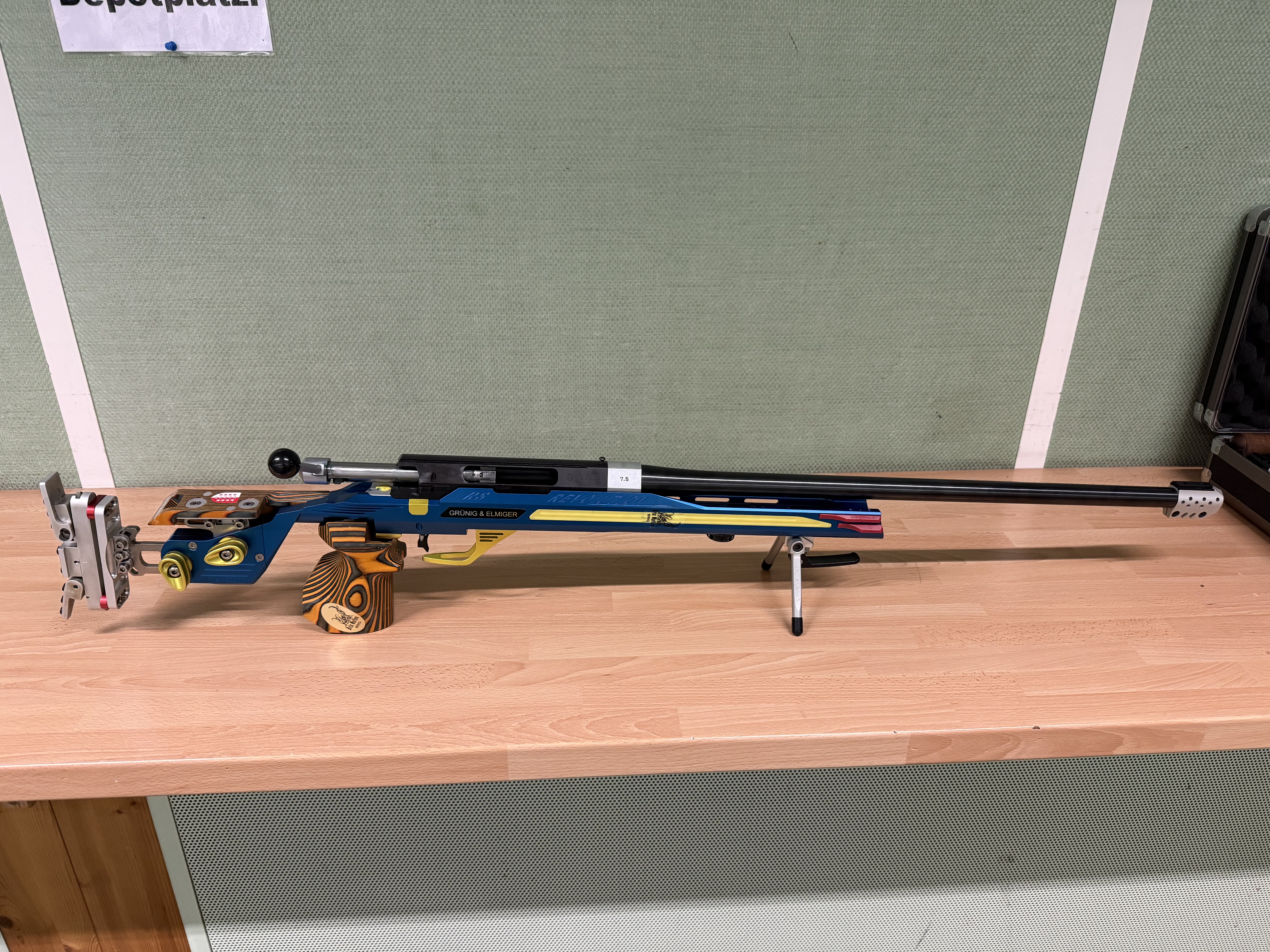 G+E ST200 System , Kaliber 7.5x55, im RS I Aluscha